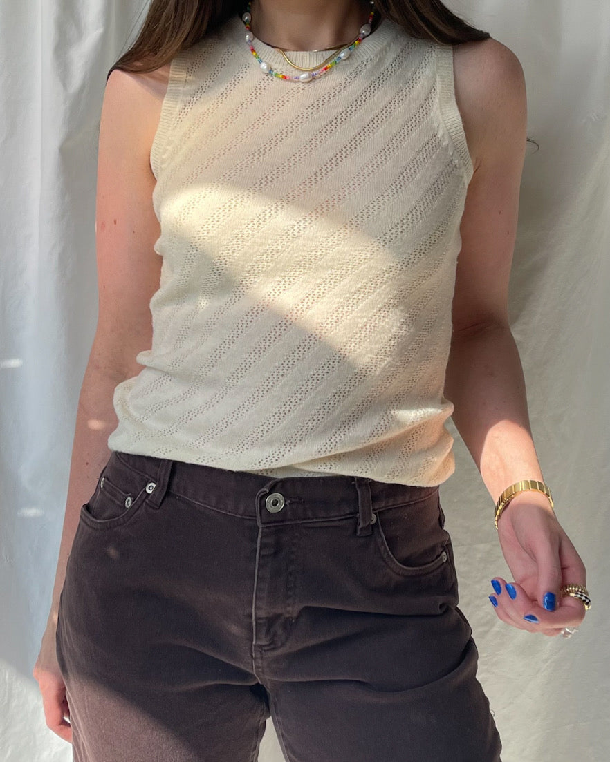 Knit tank