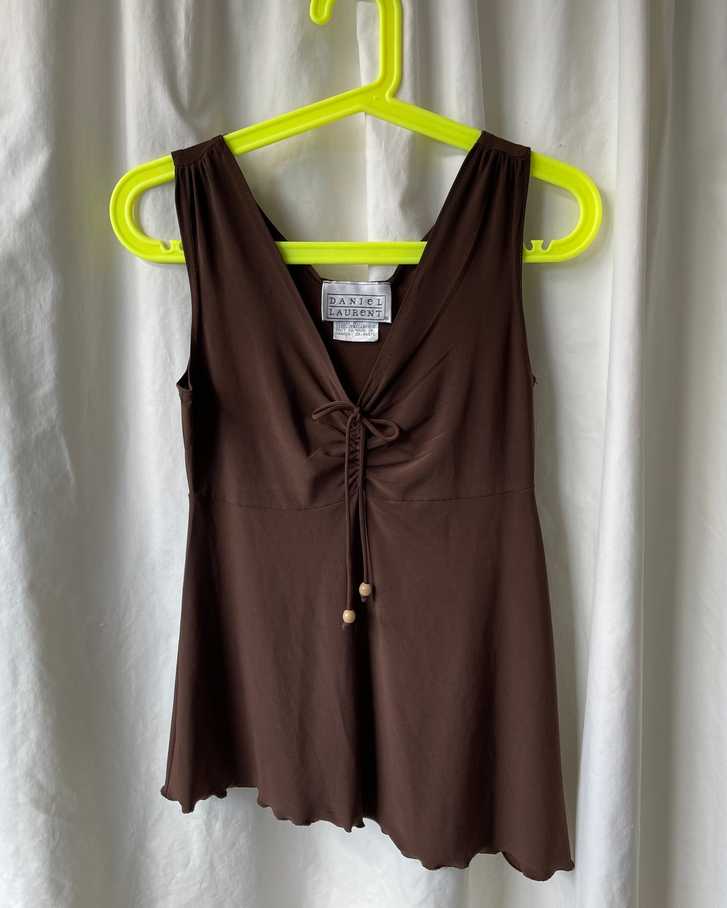 Y2K sleeveless top
