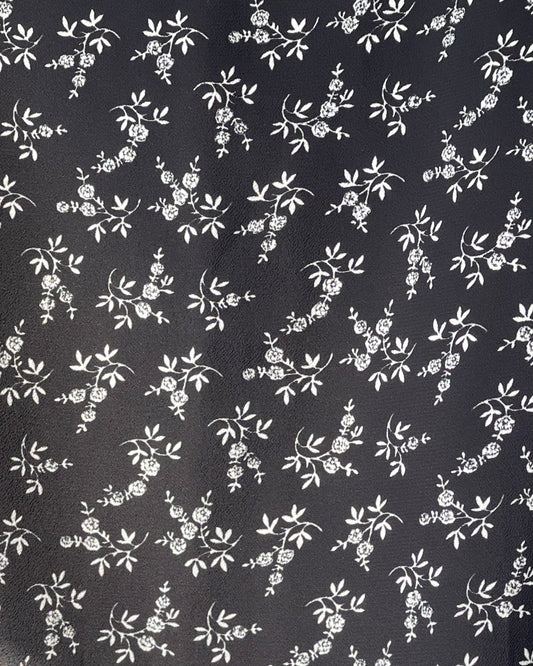 90's ditzy floral skirt