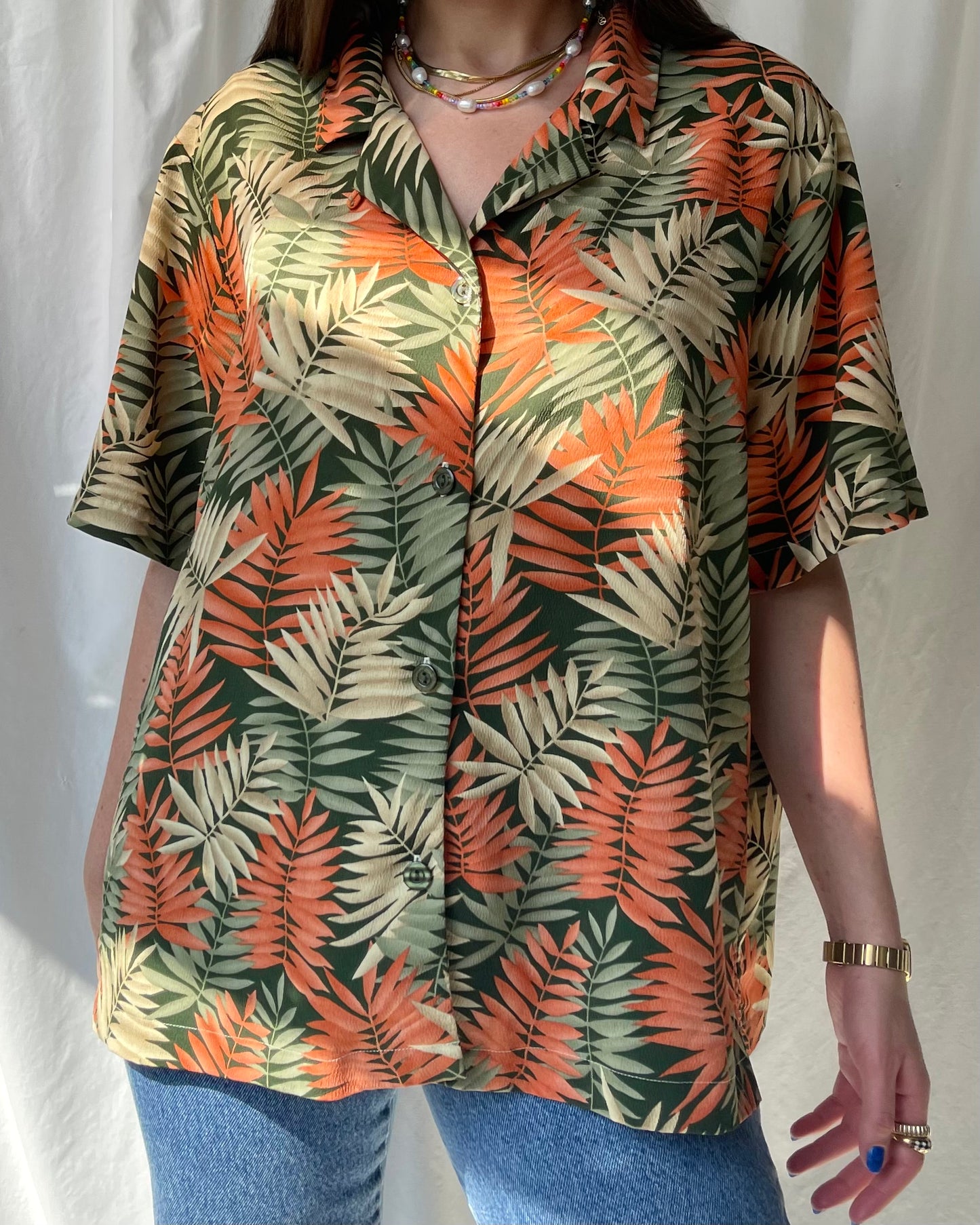 Vintage short sleeve buttonup