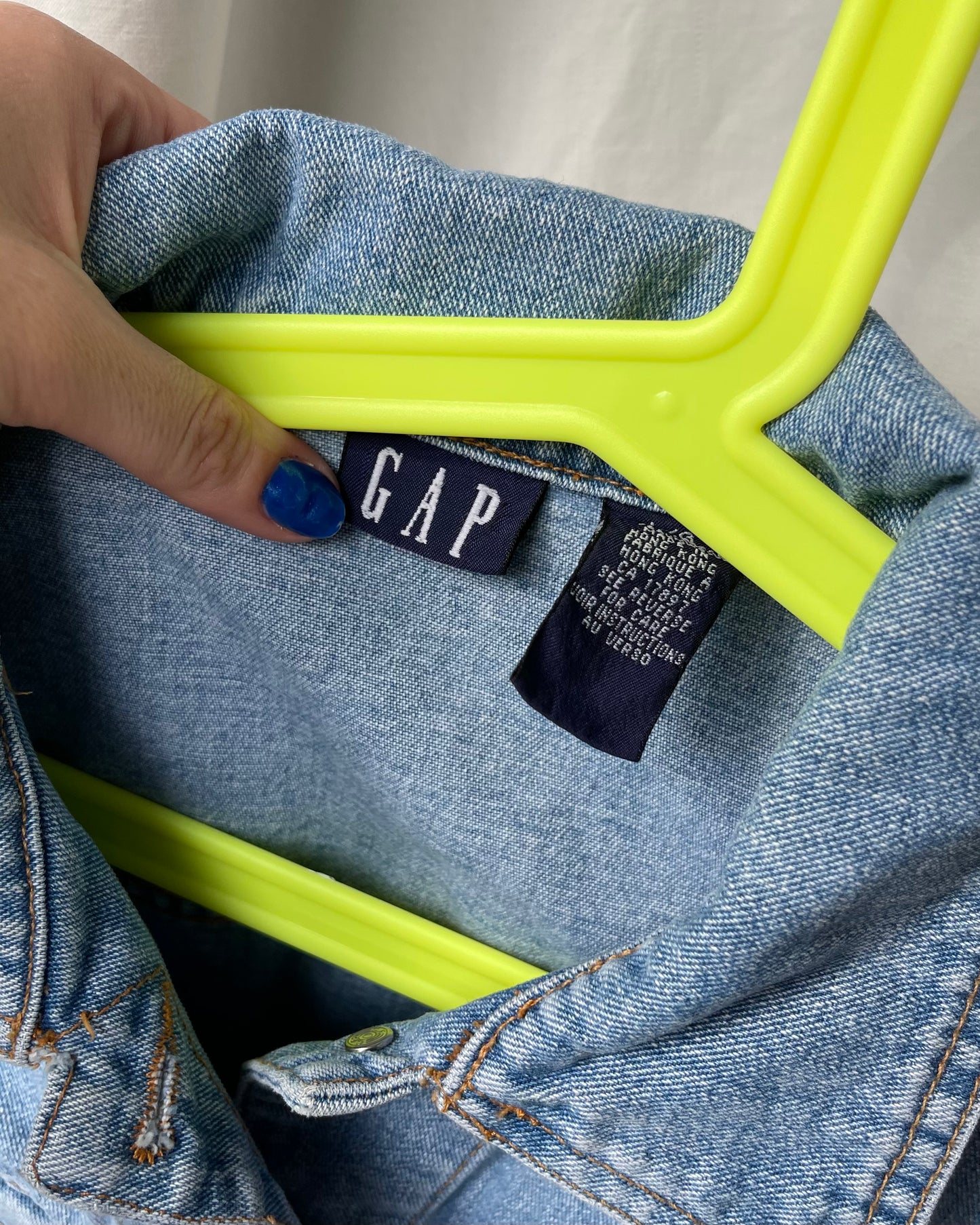 90's Gap denim vest