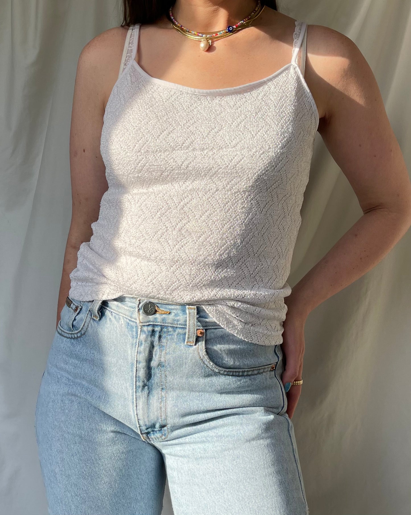 Y2K knit tank