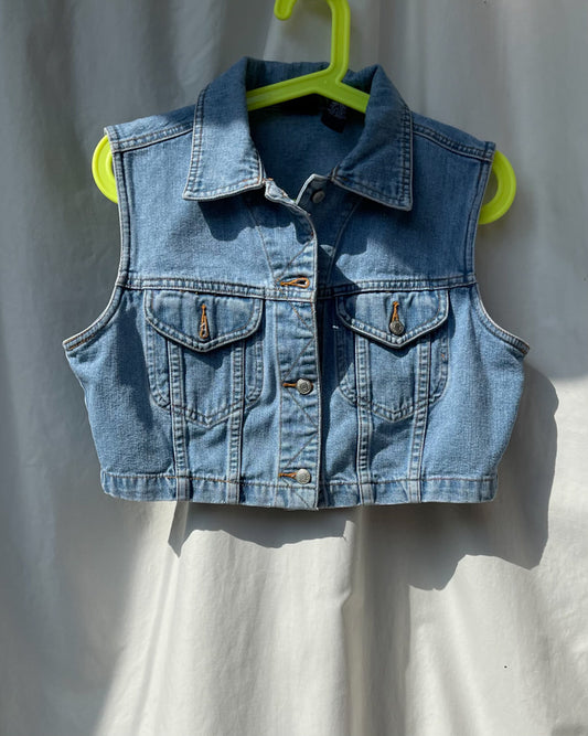 90's Gap denim vest