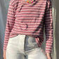 Striped cotton tee