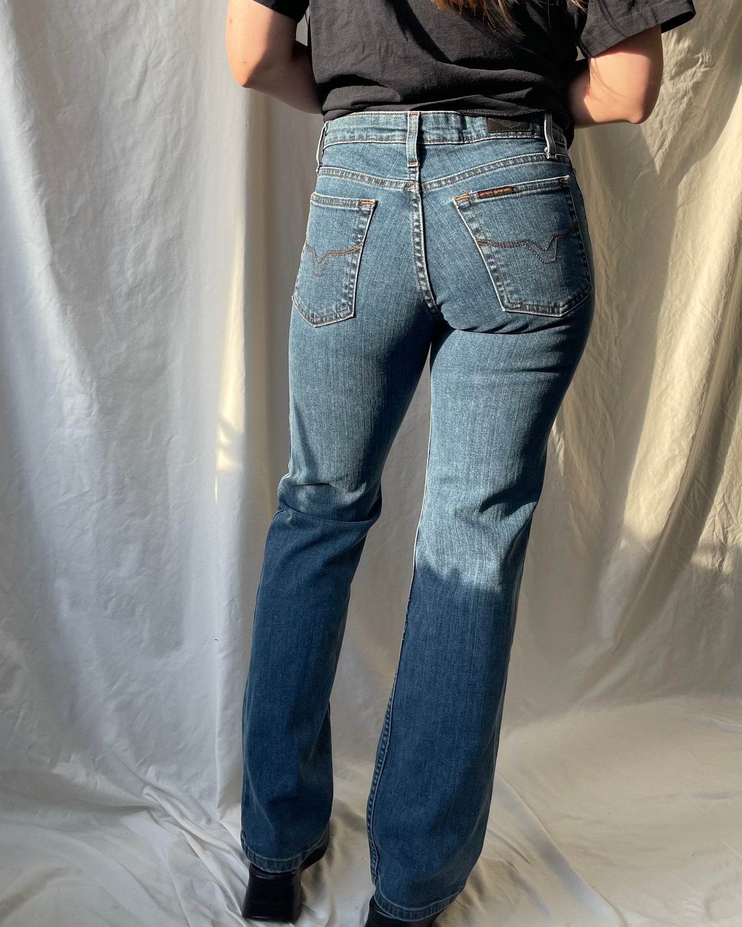 Harley Davidson midrise bootcut jeans