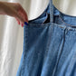 Y2K denim maxi dress