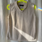 100% cotton v-neck sweater vest