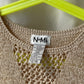 Short sleeve knit top