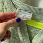 Vintage seafoam cardigan