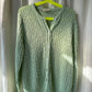 Vintage seafoam cardigan