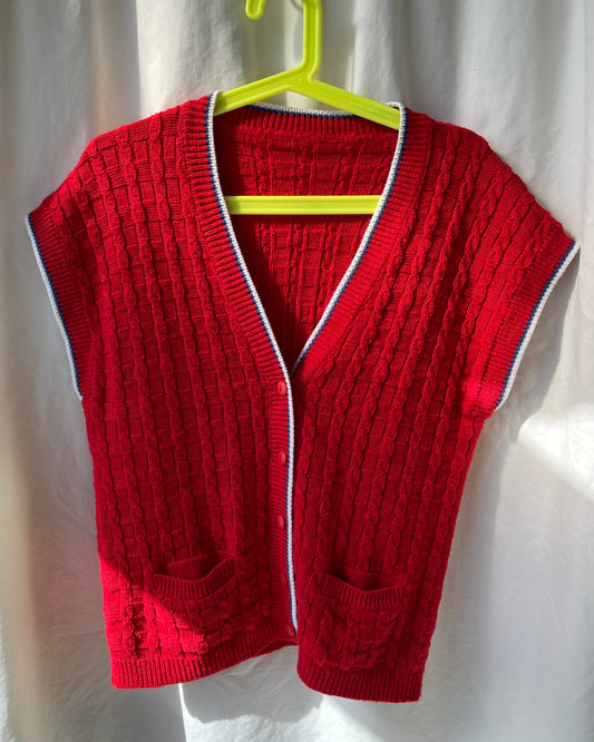 Knit vest