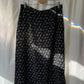 90's ditzy floral skirt