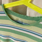100% cotton striped tee
