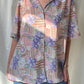 Pastel floral buttonup