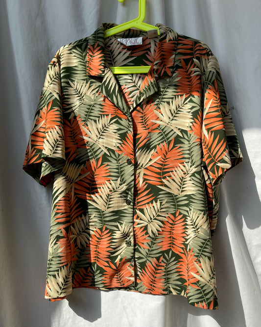 Vintage short sleeve buttonup