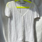 Short sleeve knit cardigan