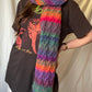 Ombré rainbow scarf